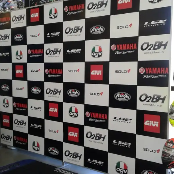Painel instagramável em Belo Horizonte da Profix Comunicação Visual