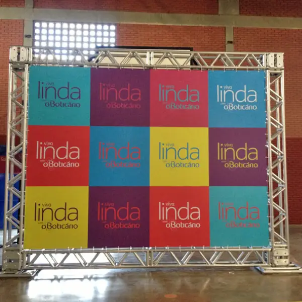 Painel instagramável em Belo Horizonte da Profix Comunicação Visual
