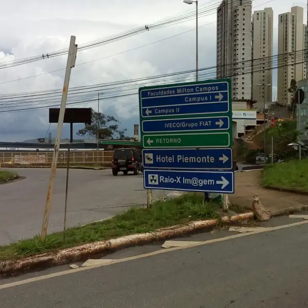 Placas de Trânsito em Belo Horizonte da Profix Comunicação Visual