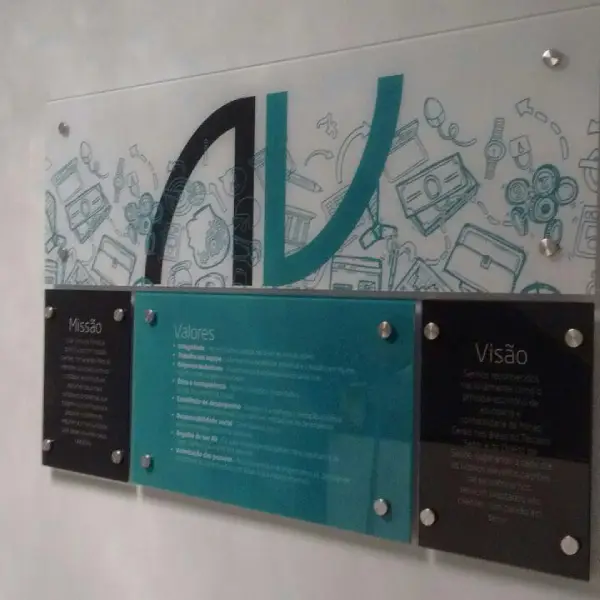 Placas informativas em Belo Horizonte da Profix Comunicação Visual