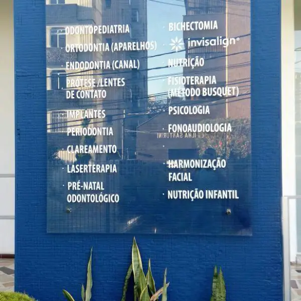 Placas informativas em Belo Horizonte da Profix Comunicação Visual