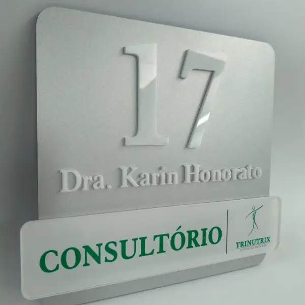 Placas informativas em Belo Horizonte da Profix Comunicação Visual